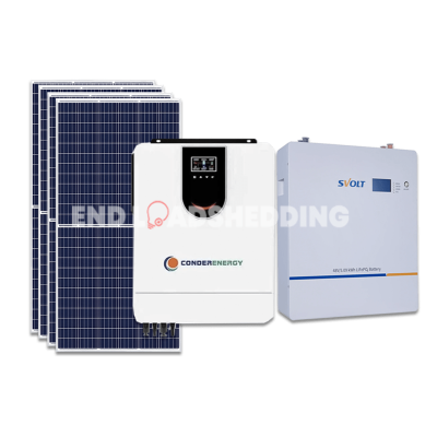 3kw Conder Energy Solar System OffGrid